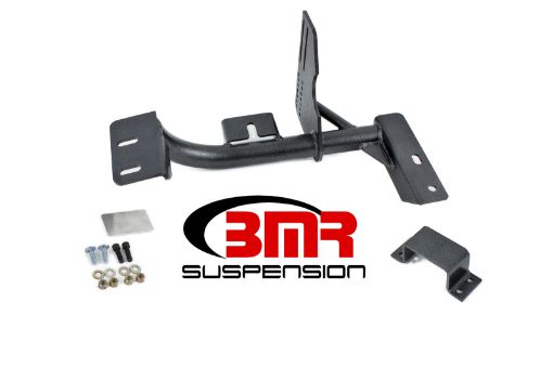 Picture of BMR 93 - 97 4th Gen F - Body Torque Arm Relocation Crossmember TH400 LT1 - Black Hammertone