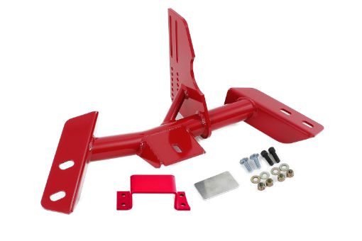 Picture of BMR 84 - 92 3rd Gen F - Body Torque Arm Relocation Crossmember T5 - Red