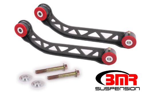 Picture of BMR 08 - 17 Challenger Non - Adj. Upper Control Arms (Polyurethane) - Black Hammertone