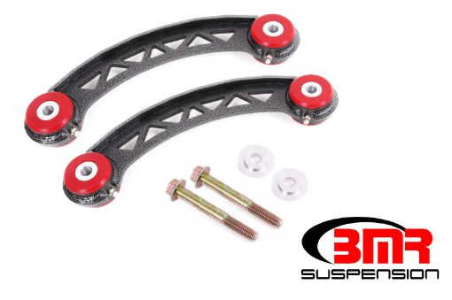 Picture of BMR 08 - 17 Challenger Non - Adj. Upper Trailing Arms (Polyurethane) - Black Hammertone