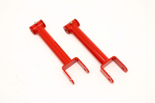 Picture of BMR 91 - 96 B - Body Non - Adj. Upper Control Arms Extended Length (Polyeruathane Bushings) - Red