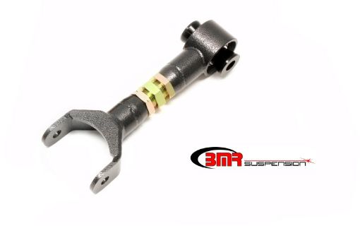 Picture of BMR 11 - 14 S197 Mustang Upper Control Arm On - Car Adj. w Spherical Bearings - Black Hammertone