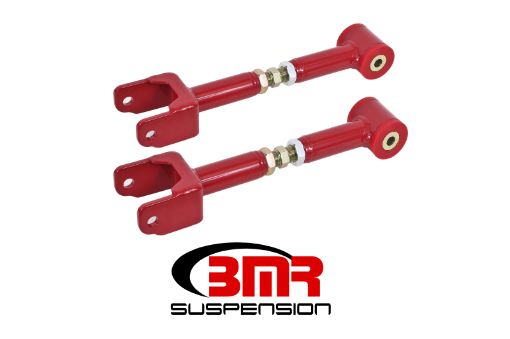 Picture of BMR 64 - 67 A - Body Upper Control Arms On - Car Adj. (Polyurethane) - Red