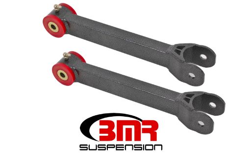 Picture of BMR 16 - 17 6th Gen Camaro Non - Adj. Upper Trailing Arms (Polyurethane) - Black Hammertone