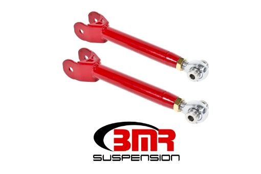 Picture of BMR 16 - 17 6th Gen Camaro Upper Trailing Arms w Single Adj. Rod Ends - Red
