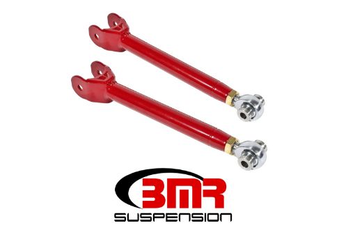 Picture of BMR 16 - 17 6th Gen Camaro Upper Control Arms Single Adj. Rod Ends - Red