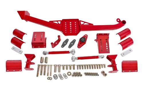 Picture of BMR 93 - 02 F - Body Body Mount Watts Link - Red
