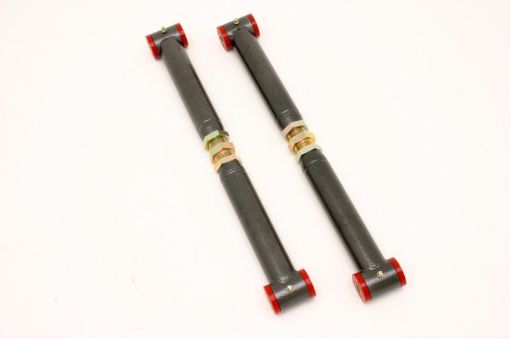 Picture of BMR 82 - 02 3rd Gen F - Body Xtreme Chrome Moly Lower Control Arms On - Car Adj. (Poly) - Black Hammertone