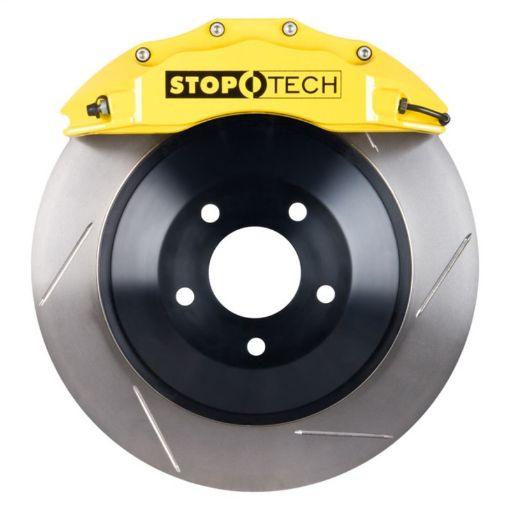 Picture of StopTech Chrysler 300C Front Touring 1 - Piece BBK w Yellow ST - 60 Calipers Slotted Rotor