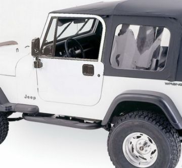 Picture of Rampage 86 - 95 Jeep Wrangler CJ7YJ Complete Top - Black Diamond