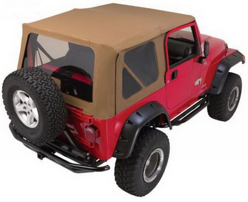 Picture of Rampage 1997 - 2006 Jeep Wrangler(TJ) Complete Top - Khaki
