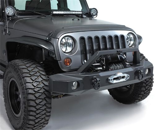 Picture of Rampage 2007 - 2018 Jeep Wrangler(JK) Trailguard Front Bumper - Black