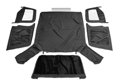 Picture of Rampage 1997 - 2006 Jeep Wrangler(TJ) OEM Replacement Top - Black Diamond