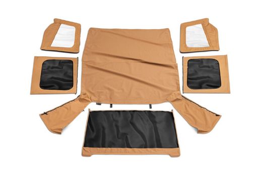 Picture of Rampage 1988 - 1995 Jeep Wrangler(YJ) OEM Replacement Top - Spice Denim