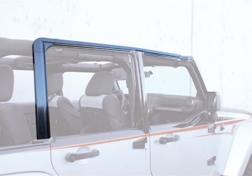 Picture of Rampage 2007 - 2018 Jeep Wrangler(JK) Unlimited Door Surround Kit - Black