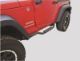 Picture of Rampage 2007 - 2018 Jeep Wrangler(JK) Side Bar Drop Step Slimline - Black