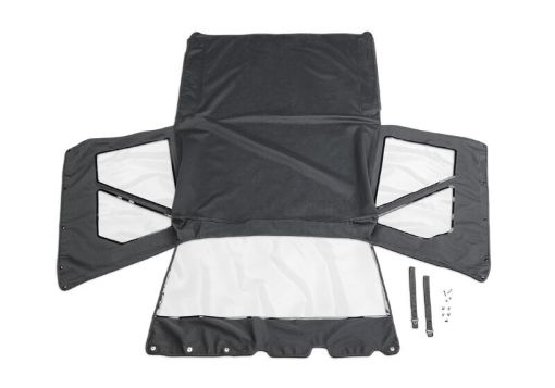 Picture of Rampage 1986 - 1994 Suzuki Samurai Soft Top OEM Replacement - Black Denim