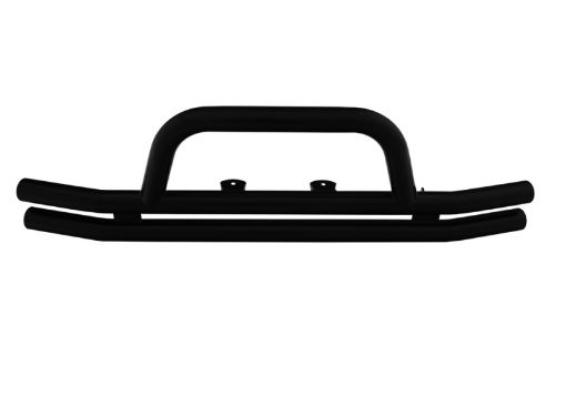 Picture of Rampage 2007 - 2018 Jeep Wrangler(JK) Double Tube Bumper Front - Black