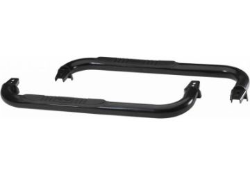 Picture of Rampage 1987 - 1995 Jeep Wrangler(YJ) 3 Inch Round Nerf Bar - Black
