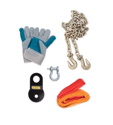 Picture of Rampage 1955 - 2019 Universal Recovery Winch Accessory Kit - Black