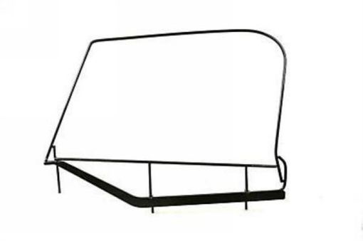 Picture of Rampage 1997 - 2006 Jeep Wrangler(TJ) Window Frame Only - Black
