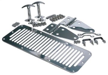 Picture of Rampage 1978 - 1983 Jeep CJ5 Hood Set - Stainless