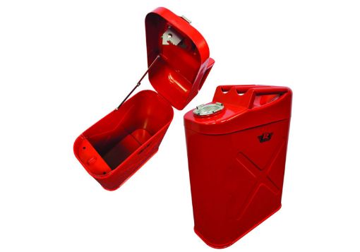 Picture of Rampage 1999 - 2019 Universal Trail Can Storage Box - Red