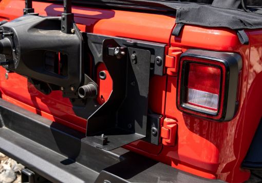 Picture of Rampage 2007 - 2019 Jeep Wrangler(JL) Offroad Jack Mount - Black