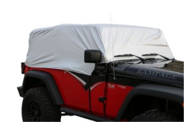 Picture of Rampage 2007 - 2018 Jeep Wrangler(JK) Cab Cover Multiguard - Silver