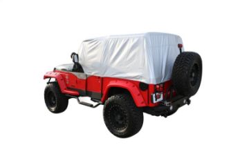 Picture of Rampage 1992 - 1995 Jeep Wrangler(YJ) Cab Cover Multiguard - Silver