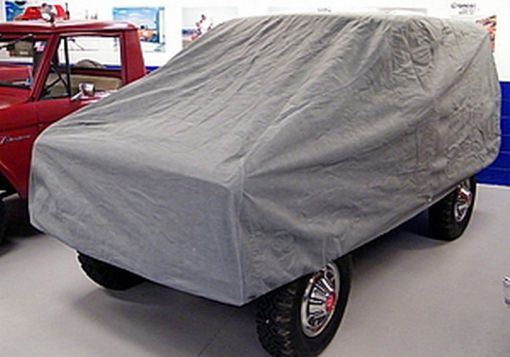 Picture of Rampage 1966 - 1977 Ford Bronco Car Cover - Grey
