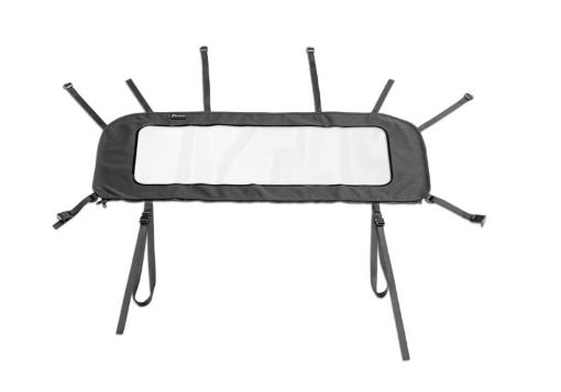 Picture of Rampage 2007 - 2018 Jeep Wrangler(JK) Windbreaker - Black Diamond