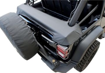 Picture of Rampage 2007 - 2018 Jeep Wrangler(JK) Unlimited Soft Top Storage Boot - Black Diamond