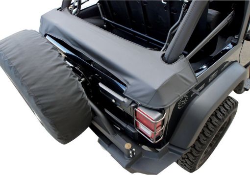 Picture of Rampage 2007 - 2018 Jeep Wrangler(JK) Unlimited Soft Top Storage Boot - Black Diamond