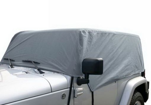 Picture of Rampage 2007 - 2018 Jeep Wrangler(JK) Car Cover 4 Layer - Grey