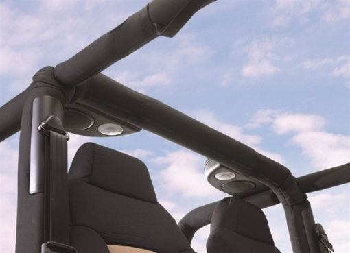 Picture of Rampage 1986 - 1994 Suzuki Samurai Roll Bar Padding Kit - Black Diamond