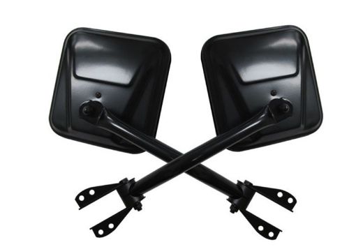 Picture of Rampage 1955 - 1983 Jeep CJ5 Side Mirrors - Black