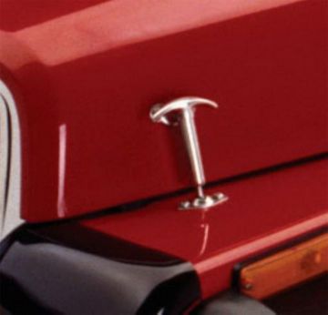 Picture of Rampage 1945 - 1949 Jeep CJ2A Hood Catch Kit - Stainless