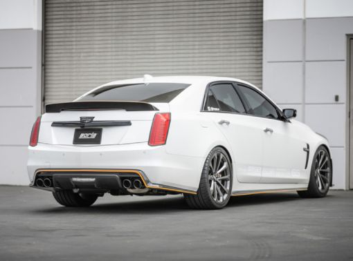 Picture of Borla 16 - 18 Cadillac CTS - V 6.2L V8 2.75in Diameter S Type Catback Exhaust w Valves Black Chrome Tip