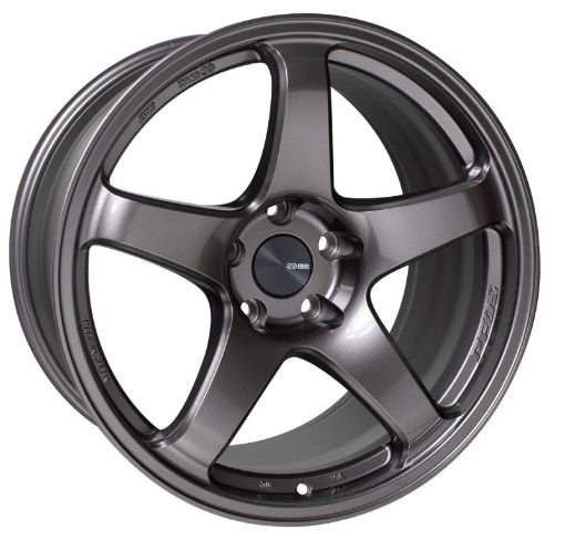 Picture of Enkei PF05 18x10 5x114.3 12mm Offset 75mm Bore Dark Silver Wheel