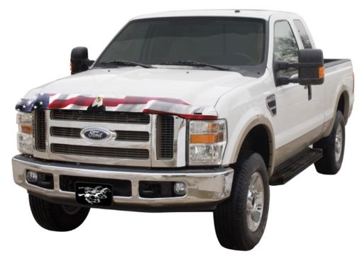 Picture of Stampede 2008 - 2010 Ford F - 250 Super Duty Vigilante Premium Hood Protector - Flag
