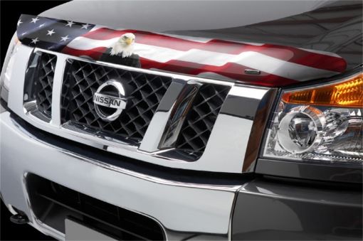 Picture of Stampede 2005 - 2015 Nissan Armada Vigilante Premium Hood Protector - Flag