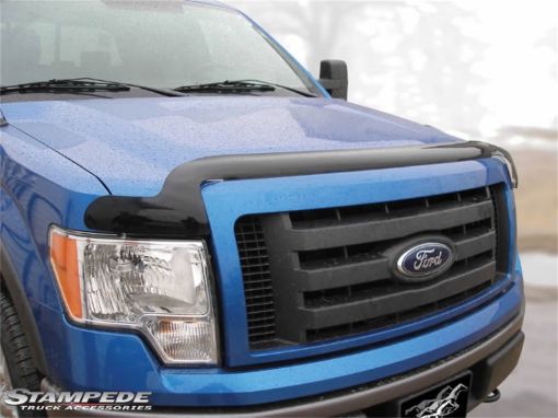 Picture of Stampede 2009 - 2014 Ford F - 150 Excludes Raptor Model Vigilante Premium Hood Protector - Smoke