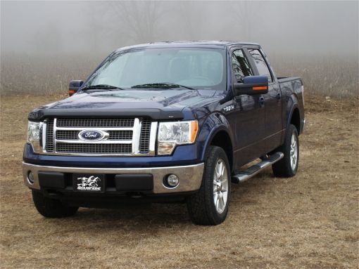 Picture of Stampede 2009 - 2014 Ford F - 150 Excludes Raptor Model Vigilante Premium Hood Protector - Smoke