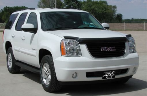 Picture of Stampede 2007 - 2014 GMC Yukon Excludes Hybrid Models Vigilante Premium Hood Protector - Smoke