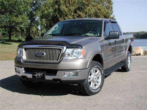 Picture of Stampede 2006 - 2008 Lincoln Mark LT Vigilante Premium Hood Protector - Smoke