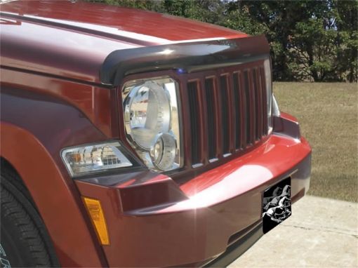 Picture of Stampede 2008 - 2014 Jeep Liberty Vigilante Premium Hood Protector - Smoke