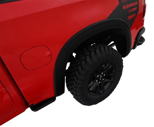 Picture of Bushwacker 19 - 21 Chevrolet Silverado 1500 OE - Style 4PC Fender Flares Black Smooth