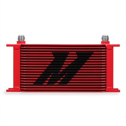 Picture of Mishimoto Universal 19 Row Oil Cooler - Red