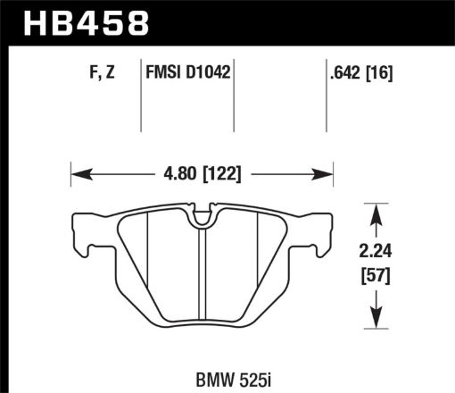 Picture of Hawk 04 - 06 BMW 525I 06 - 07 BMW 525Xi530Xi 08 - 10 528I 04 - 07 530I 08 - 09 535Xi 09 - 10 535i HP